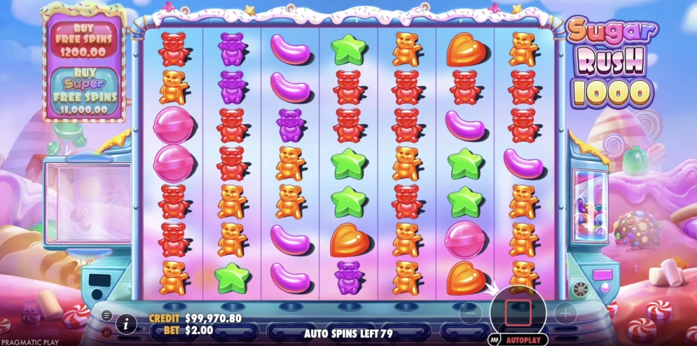 Sugar Rush 1000 Slot