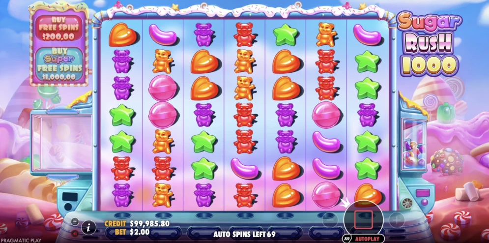 Sugar Rush 1000 Slot